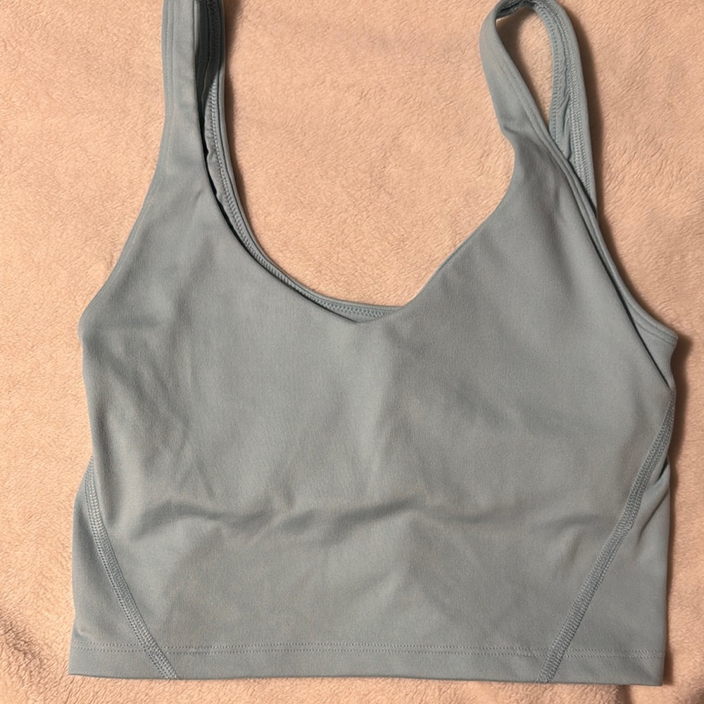 Women's Light Blue Sports Bra